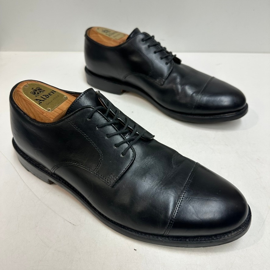 Very Good Grant Stone X J. Crew Ludlow Derby Black Leather 9.5 — image 4 of 8